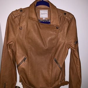 Never worn Thread & Supply leather jacket!!